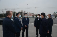 市、區領導來公司調研指導疫情防控等工作
